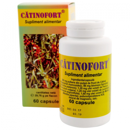 Vreau să fiu activ! - Catinofort, 60 Capsule