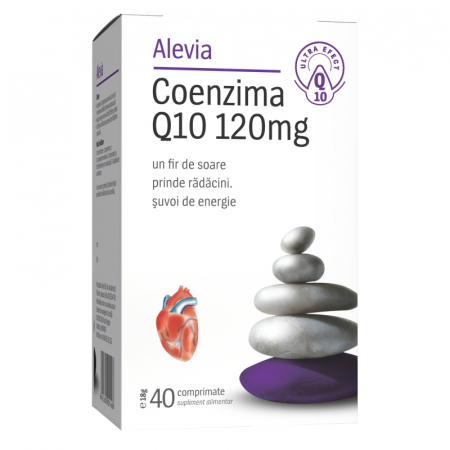Inimioară, Inimioară - Coenzima Q10 120 Mg, 40 Comprimate