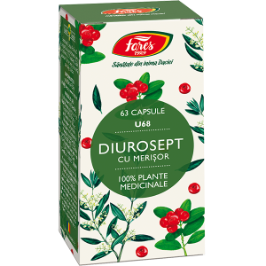 Merg la baie des... - Diurosept Cu Merisor (U68), 63 Capsule