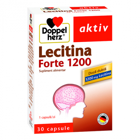 Vreau să fiu activ! - Doppelherz Aktiv Lecitina Forte 1200, 30 Capsule