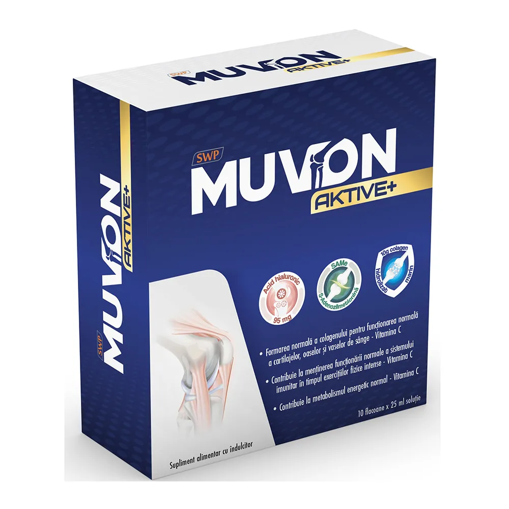 Merg la baie des... - Muvon Active+ 25Ml, 10 Flacoane