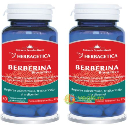 Mă doare urechea și e înfundată! - Pachet Berberina Bio-Activa 30Cps+30Cps Redus Cu 50%