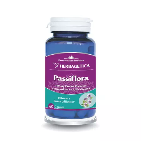 Relaxare - Passiflora , 60 Capsule