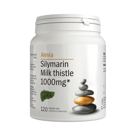 Mă doare urechea și e înfundată! - Silymarin Milk Thistle 1000mg* - 120 capsule moi
