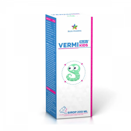 Mă doare urechea și e înfundată! - VermiBleu Kids Sirop 200ML – Antiparazitar Natural pentru Copii