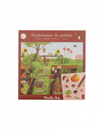 Idei de cadouri sub 100 de lei - Abtibilduri de transferat Gradina, Moulin Roty