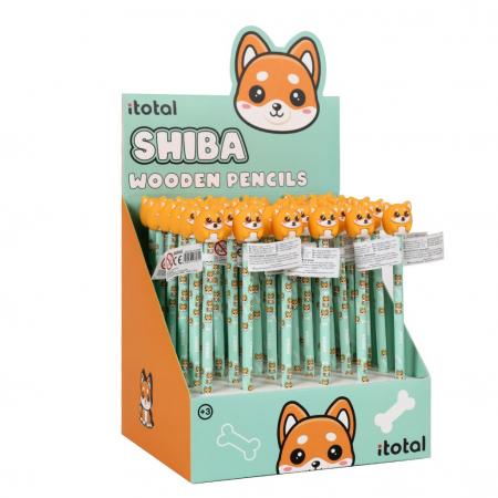 Creioane Colorate - Creion HB, din lemn, design shiba