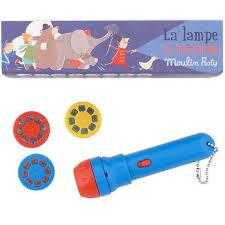 Idei de cadouri sub 100 de lei - Lanterna cu povesti Circ, Moulin Roty