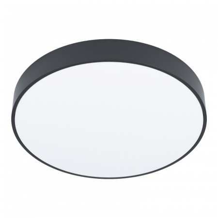 BLACK FRIDAY - Plafoniera EGLO ZUBIETA-A 98894, LED 18W 1900lm 2700-6500K Ø300mm, Negru, alb