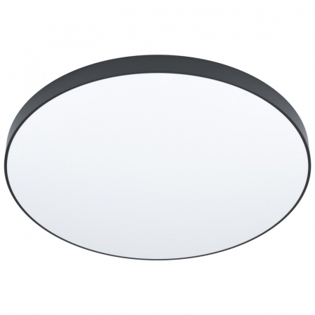 BLACK FRIDAY - Plafoniera EGLO ZUBIETA-A 98896, LED 36W 3700lm 2700-6500K Ø595mm, Negru, alb