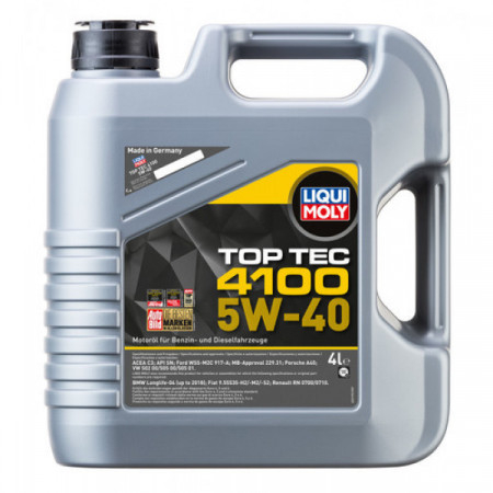 Ulei motor - Ulei motor Liqui Moly Top Tec 4100 5W-40 (2195 ) 4L