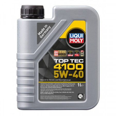 Ulei motor - Ulei motor Liqui Moly Top Tec 4100 5W-40 (3700) (2682) (9510) 1L