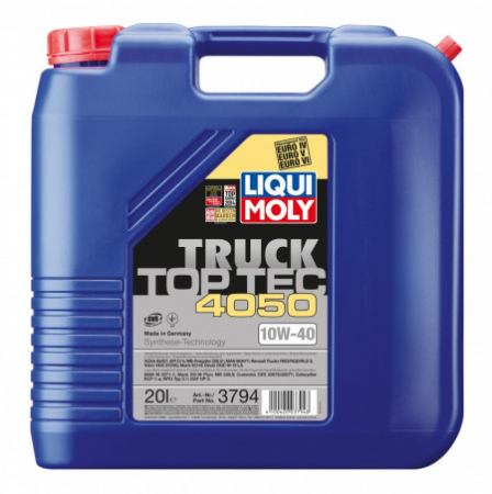 Ulei motor - Ulei motor Liqui Moly Top Tec TRUCK 4050 10W-40 20L