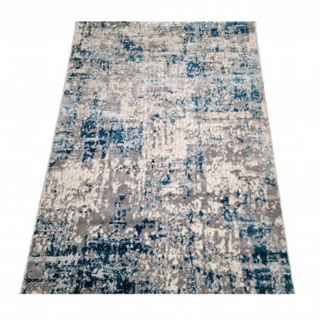 Acasa - Covor modern Harmony, Gri/Albastru  3849A, Living, Dormitor, Hol