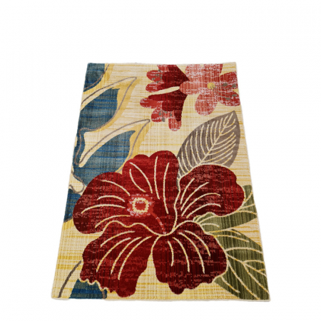 Covoare Moderne - Covor Rakkas, 60 x 150 Galben/Albastru/Rosu, 0403A