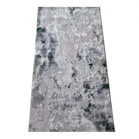 Traverse covoare - Traversă Modernă Gri Verde Model Rainbow 0238A  – Disponibilă în mai multe dimensiuni