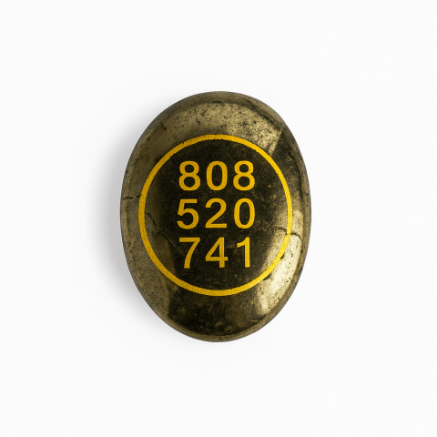 Cristale pe beneficii - Moneda Zibu cu pirita – Abundenta si energie divina in buzunarul tau