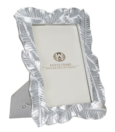 Scaune in Stil Glam - Ramă Foto Elegantă Argintie din Rășină | CreativDeco.ro