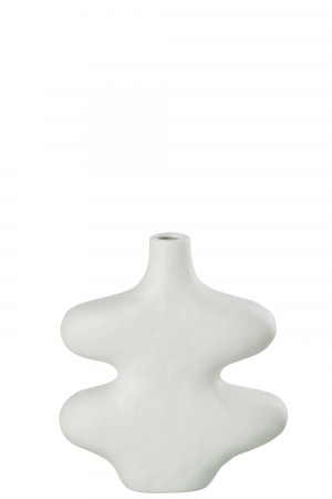 Covoare in Stil Boho - Vaza Stoneware, ceramica alba|creativdeco.ro