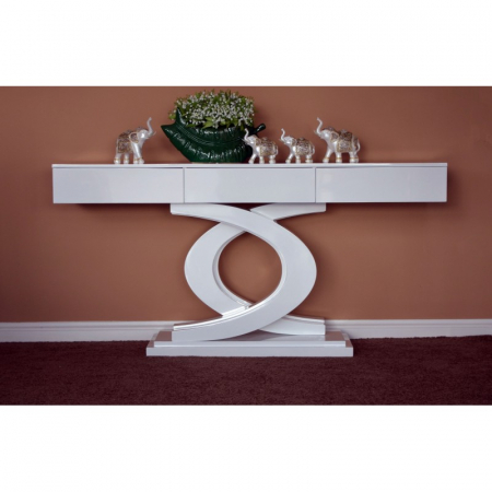 Produse - Consola Oscar 160x80x40 cm Nuanta Alb