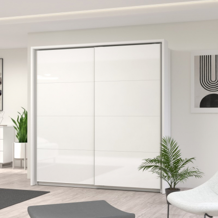 Produse - Dulap Atlanta 211x215x64 cm modern cu usi culisante