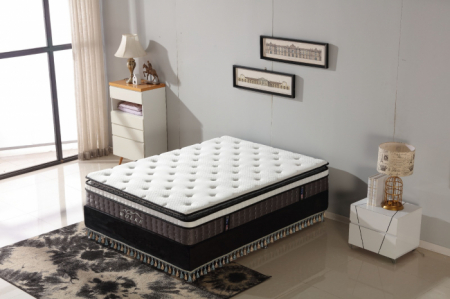 Produse - Saltea ortopedica Wolke Pocket Spring Deluxe 160x200x32 cm, cu arcuri individuale, spuma poliuretanica de 2 cm si spuma de confort de 5 cm, fermitate medie