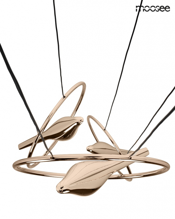 Lustră cu pandantiv MOOSEE BIRD DISC auriu., MSE010100294 - King [7]