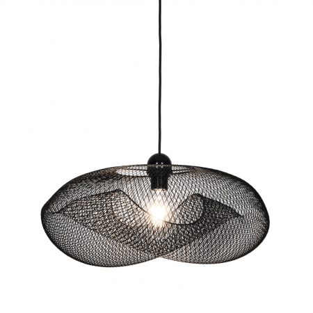 Lustre - Lustra neagra design modern ALICE 60 cm metal, 003064-009176 - Zumaline