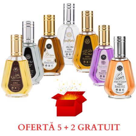 Oferta Saptamanii - Ofertă 5+2 Gratuit - Parfumuri Unisex