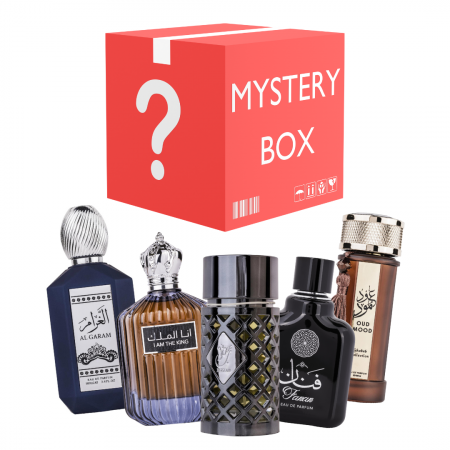 Oferta Saptamanii - Mystery Box - Barbati - Oferta 5 Parfumuri