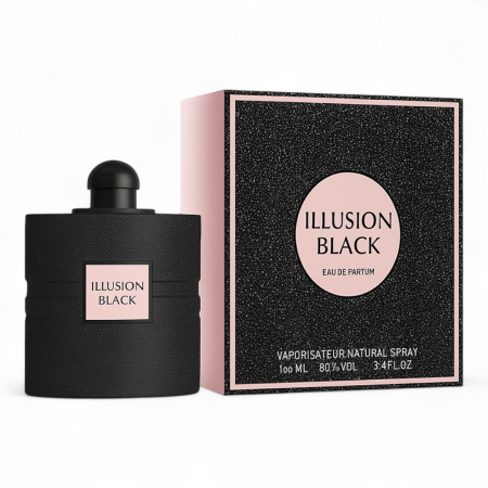 Parfumuri Florale - Illusion Black for  Women 100ml - Apa Parfum, dama
